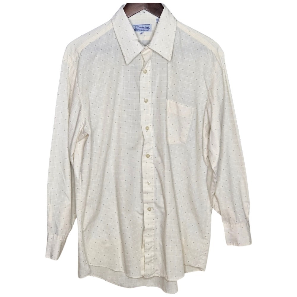 Vintage 80s Channing for Anthony's Shirt Long‎ Sleeve Button Up Mens 16.5 32/33